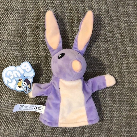 Moose Bluey S8 Plush Single Pk Bob Bilby Hand Puppet - Picture 4 of 9